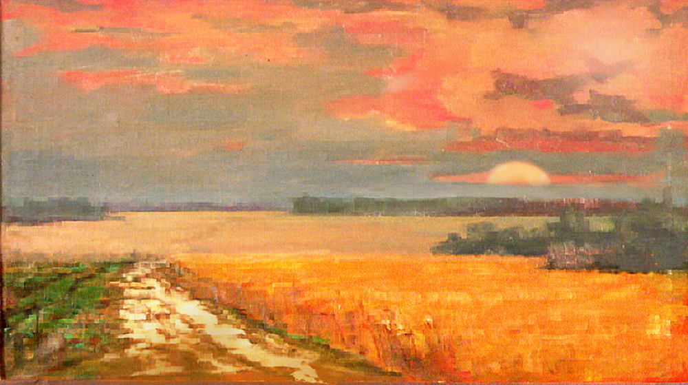 «Скоро жнива». 1999. Полотно, олія